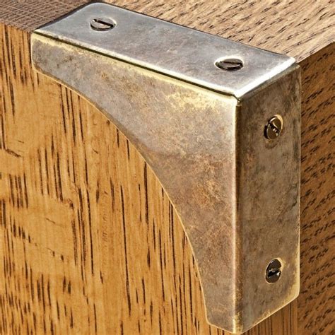 big metal box corners|metal corners for wood cabinets.